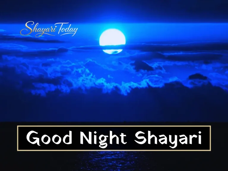 Good Night Shayari in Hindi