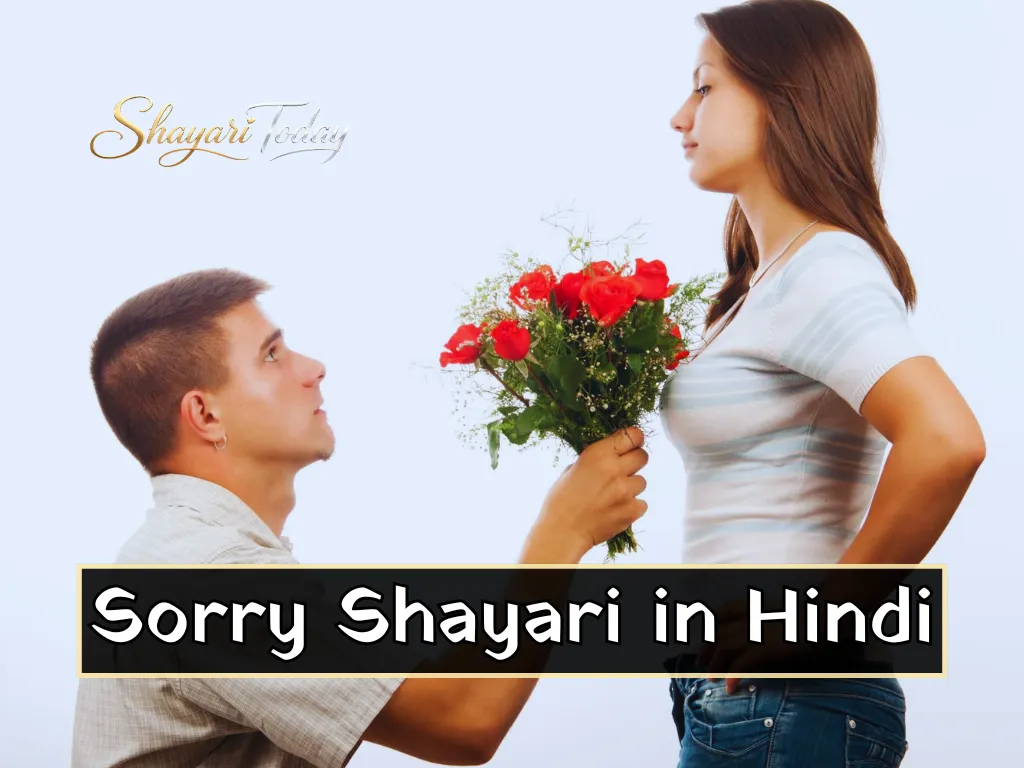 Sorry Shayari Hindi