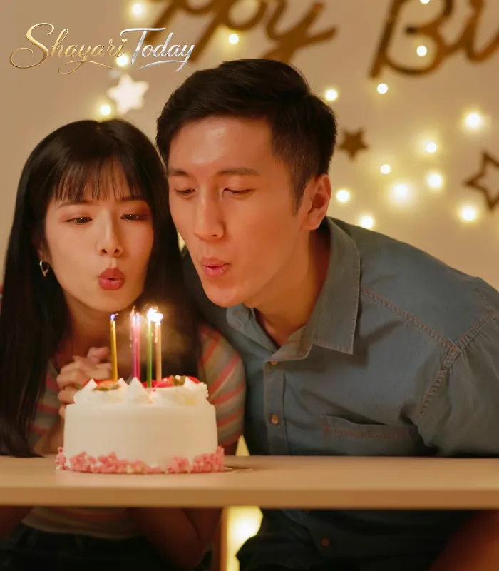 2 Line Birthday Shayari for Husband 2 Line Birthday Shayari for Husband